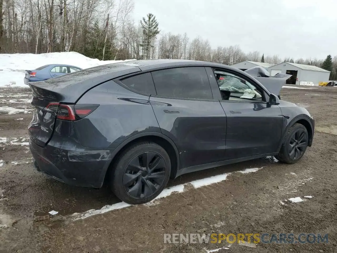 3 Photograph of a damaged car LRWYGDEE9RC639688 TESLA MODEL Y 2024