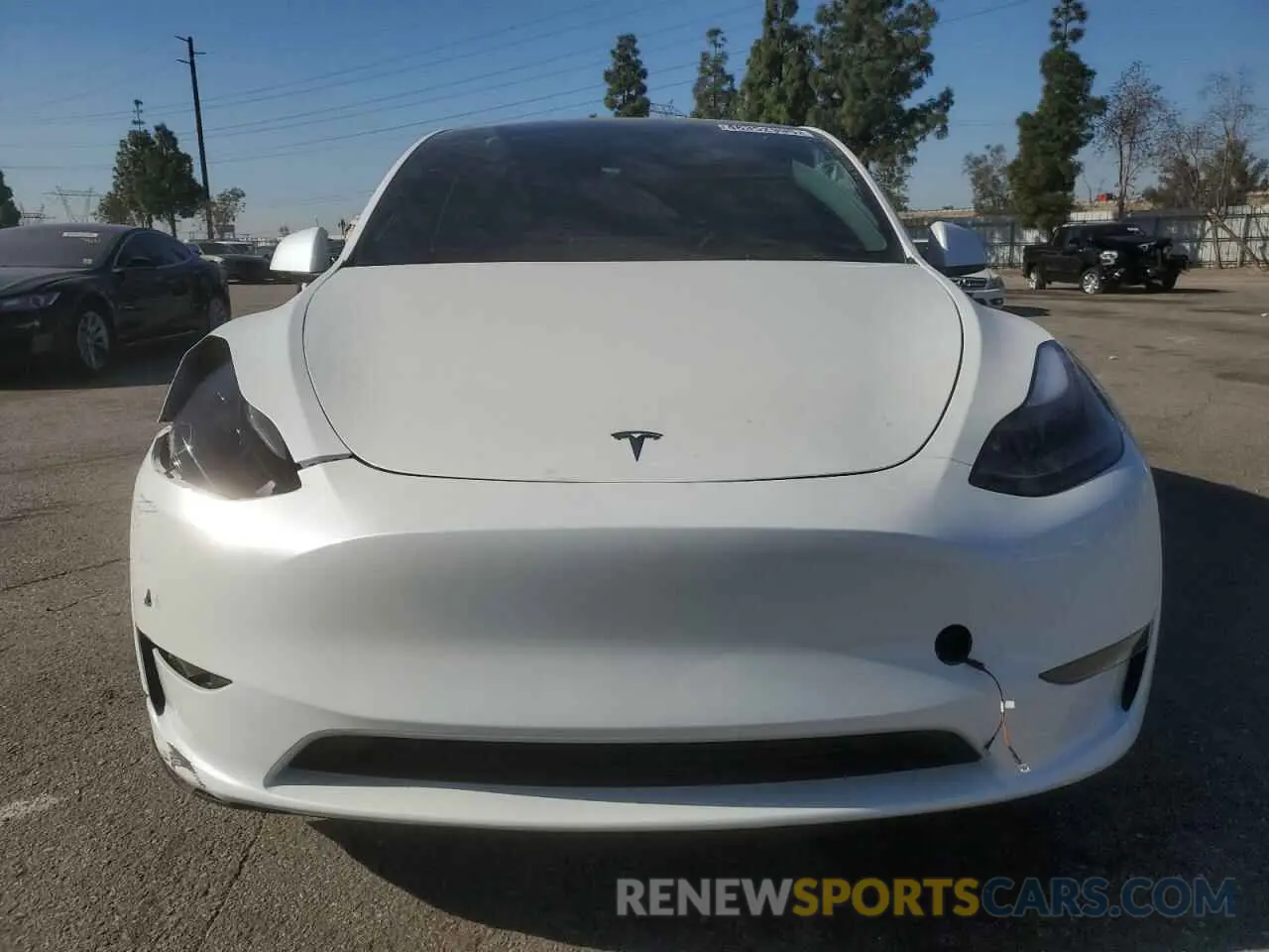 5 Photograph of a damaged car 7SAYGAEE0SF279529 TESLA MODEL Y 2025