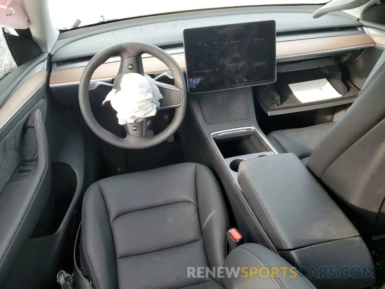 8 Photograph of a damaged car 7SAYGAEE0SF285010 TESLA MODEL Y 2025