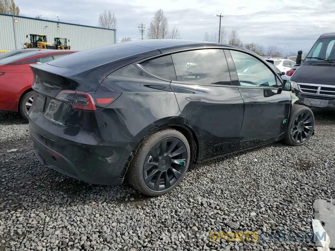 3 Photograph of a damaged car 7SAYGAEE0SF310181 TESLA MODEL Y 2025