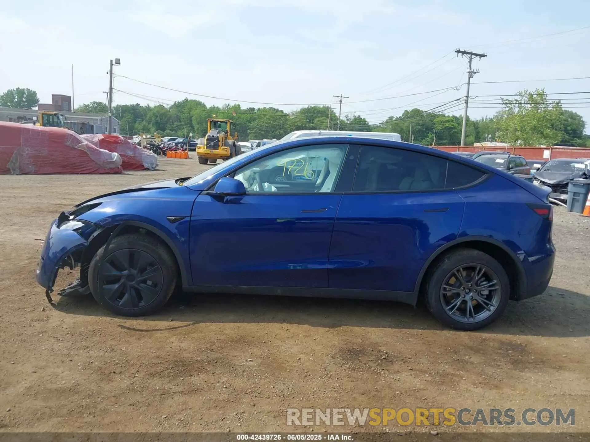 14 Photograph of a damaged car 7SAYGAEE1SF251030 TESLA MODEL Y 2025