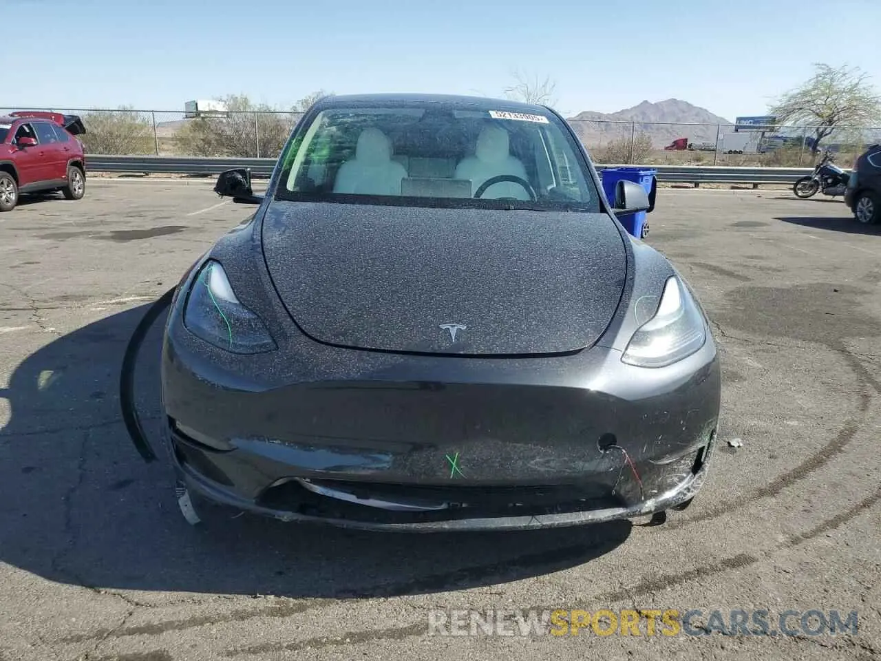 5 Photograph of a damaged car 7SAYGAEE1SF304020 TESLA MODEL Y 2025