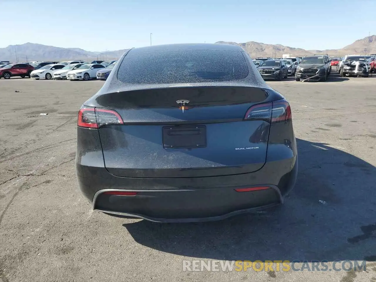 6 Photograph of a damaged car 7SAYGAEE1SF304020 TESLA MODEL Y 2025
