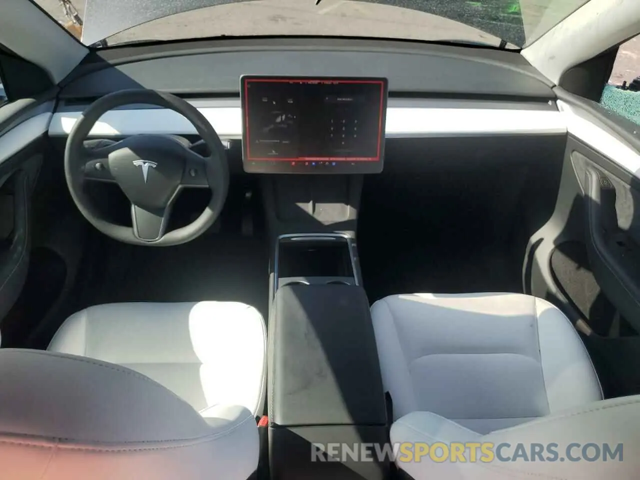 8 Photograph of a damaged car 7SAYGAEE1SF304020 TESLA MODEL Y 2025