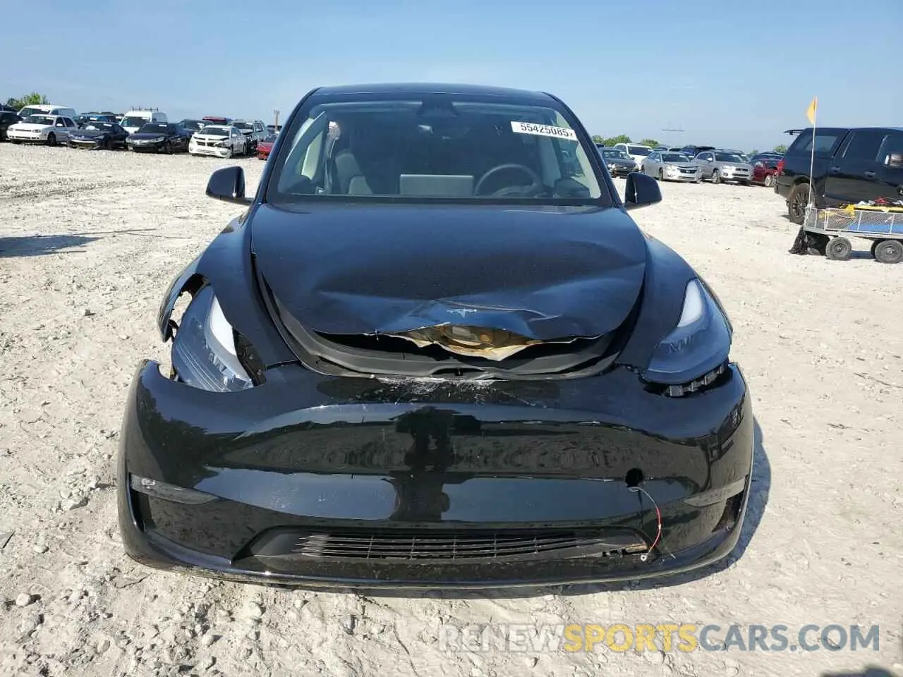5 Photograph of a damaged car 7SAYGAEE1SF307936 TESLA MODEL Y 2025