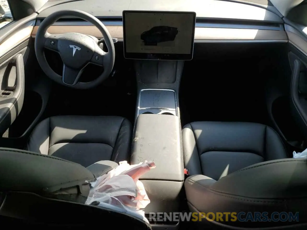 8 Photograph of a damaged car 7SAYGAEE1SF307936 TESLA MODEL Y 2025