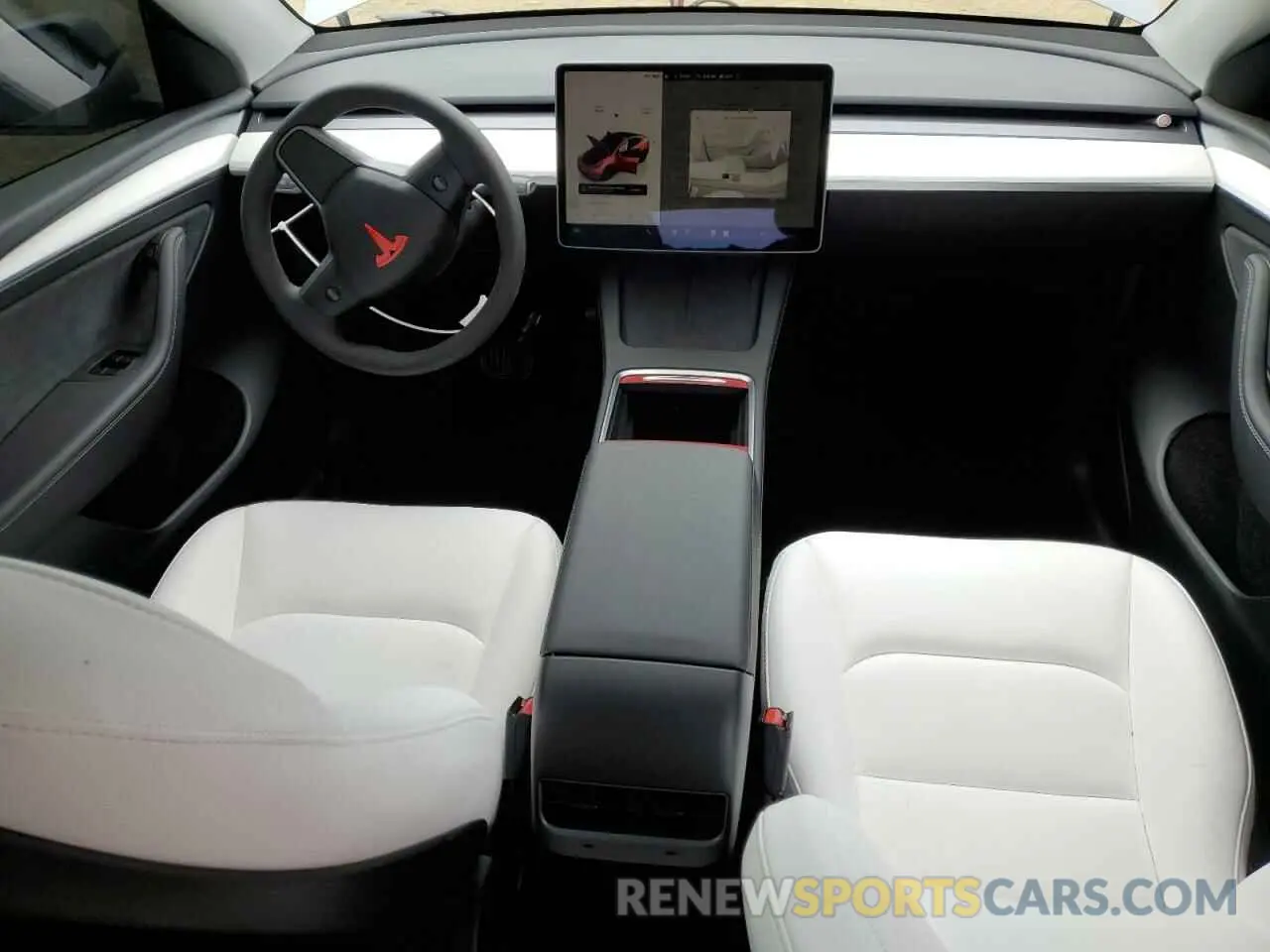 8 Photograph of a damaged car 7SAYGAEE2SF312868 TESLA MODEL Y 2025