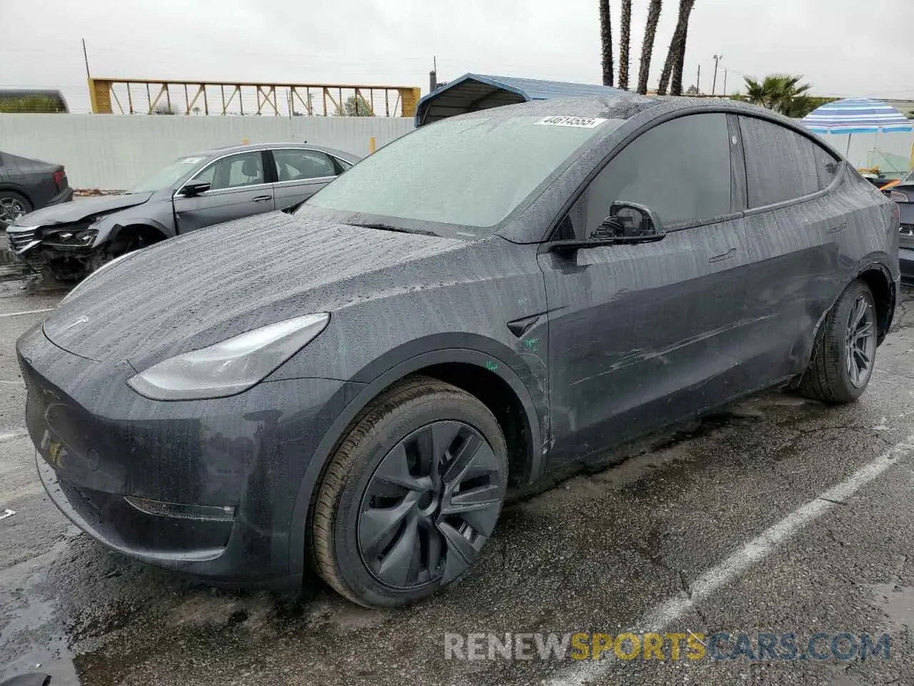1 Photograph of a damaged car 7SAYGAEE3SF216635 TESLA MODEL Y 2025