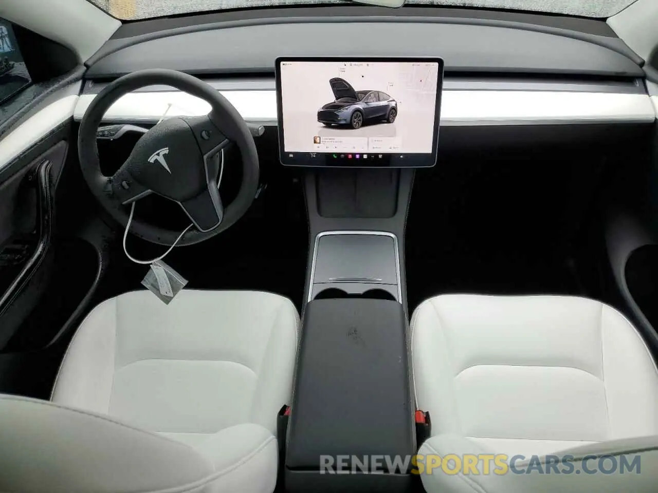8 Photograph of a damaged car 7SAYGAEE3SF216635 TESLA MODEL Y 2025