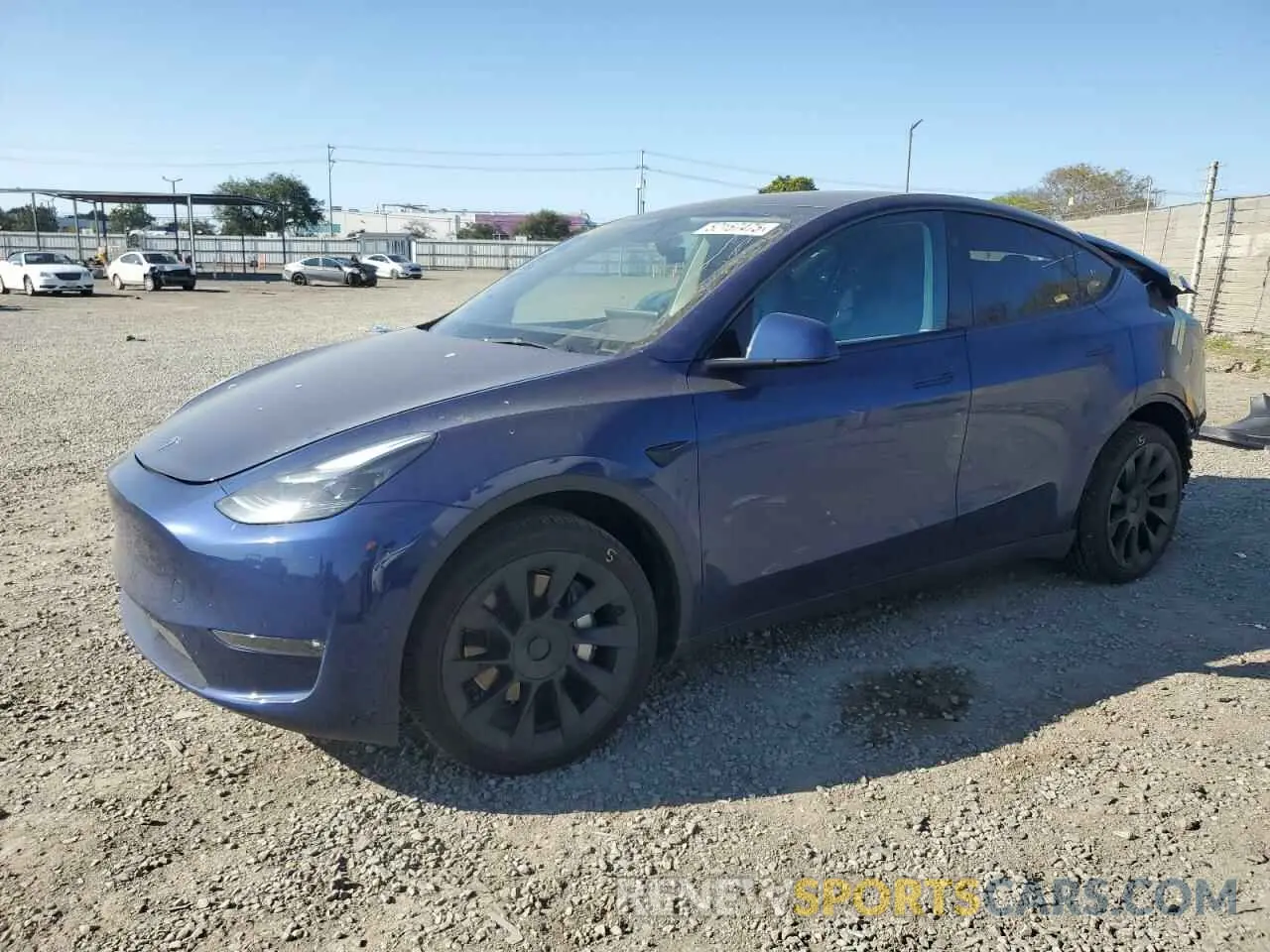 1 Photograph of a damaged car 7SAYGAEE3SF234326 TESLA MODEL Y 2025