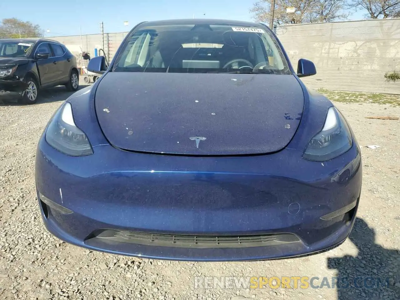 5 Photograph of a damaged car 7SAYGAEE3SF234326 TESLA MODEL Y 2025