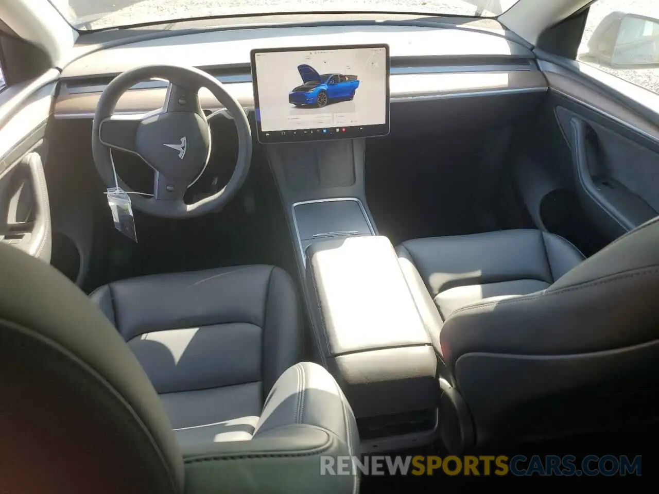 8 Photograph of a damaged car 7SAYGAEE3SF234326 TESLA MODEL Y 2025