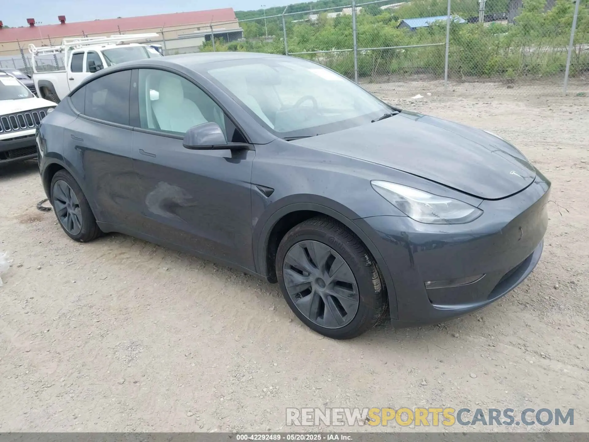 1 Photograph of a damaged car 7SAYGAEE3SF264491 TESLA MODEL Y 2025