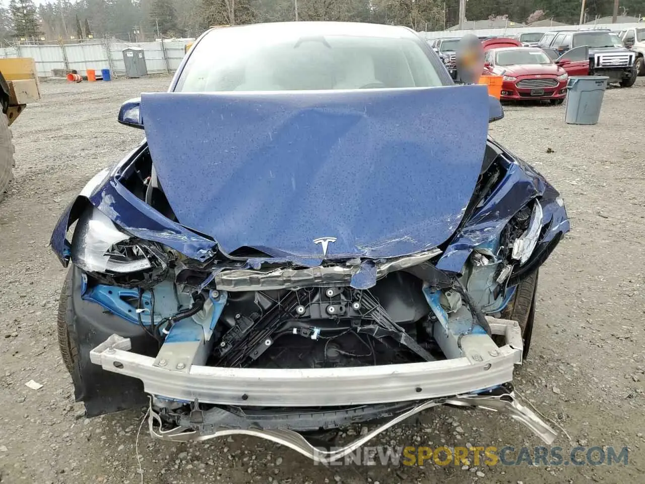 5 Photograph of a damaged car 7SAYGAEE3SF277449 TESLA MODEL Y 2025