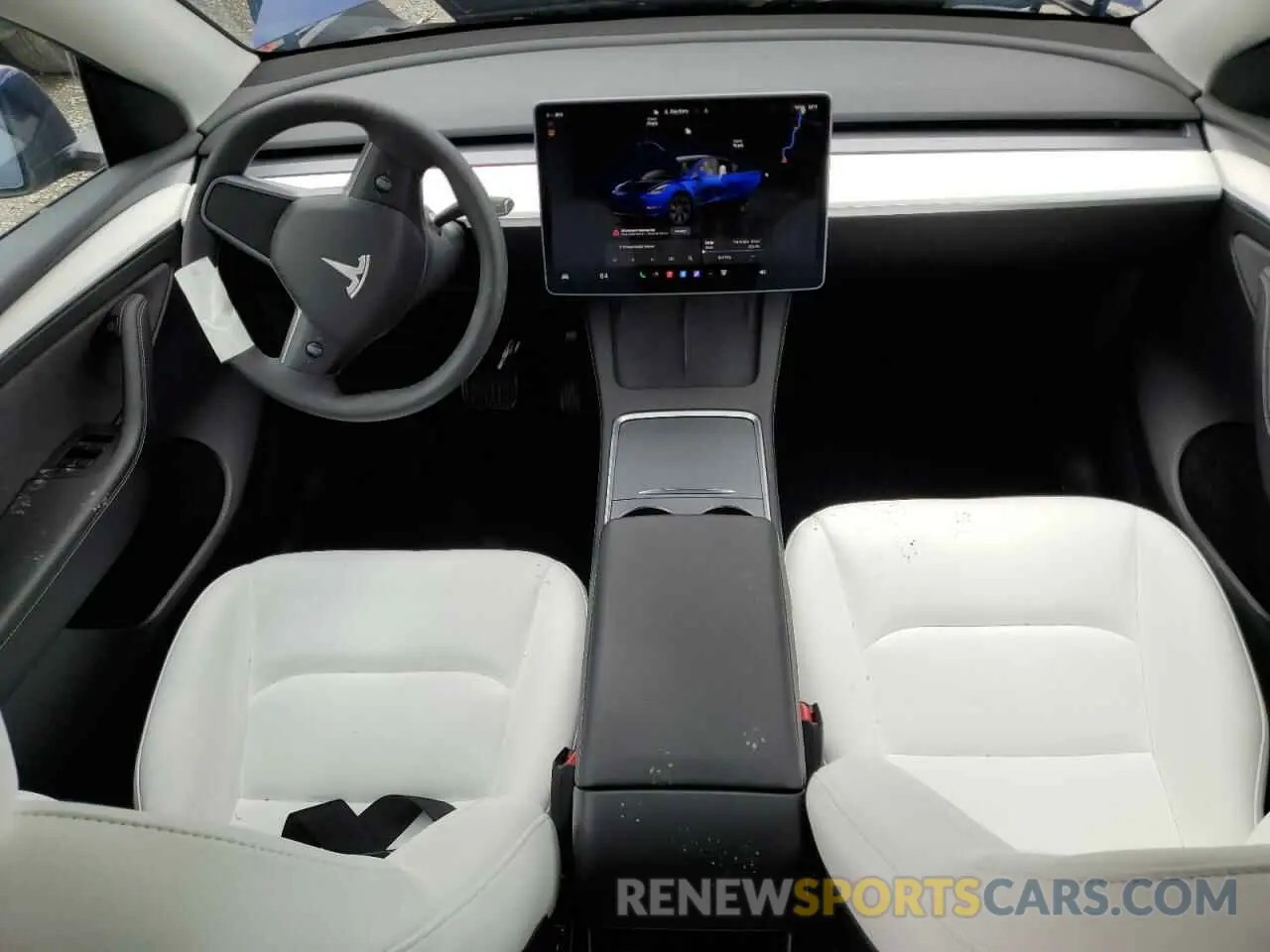 8 Photograph of a damaged car 7SAYGAEE3SF277449 TESLA MODEL Y 2025