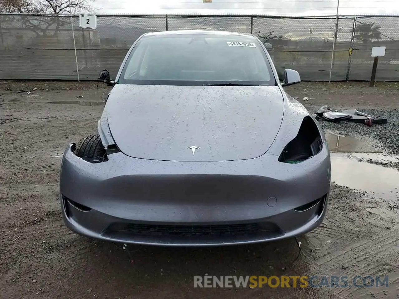 5 Photograph of a damaged car 7SAYGAEE3SF289603 TESLA MODEL Y 2025