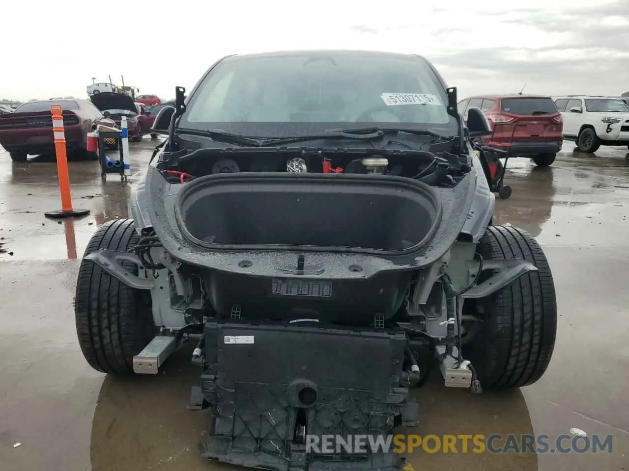 5 Photograph of a damaged car 7SAYGAEE4SF253824 TESLA MODEL Y 2025