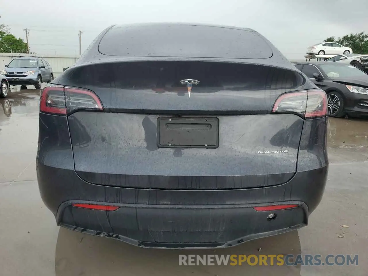 6 Photograph of a damaged car 7SAYGAEE4SF253824 TESLA MODEL Y 2025