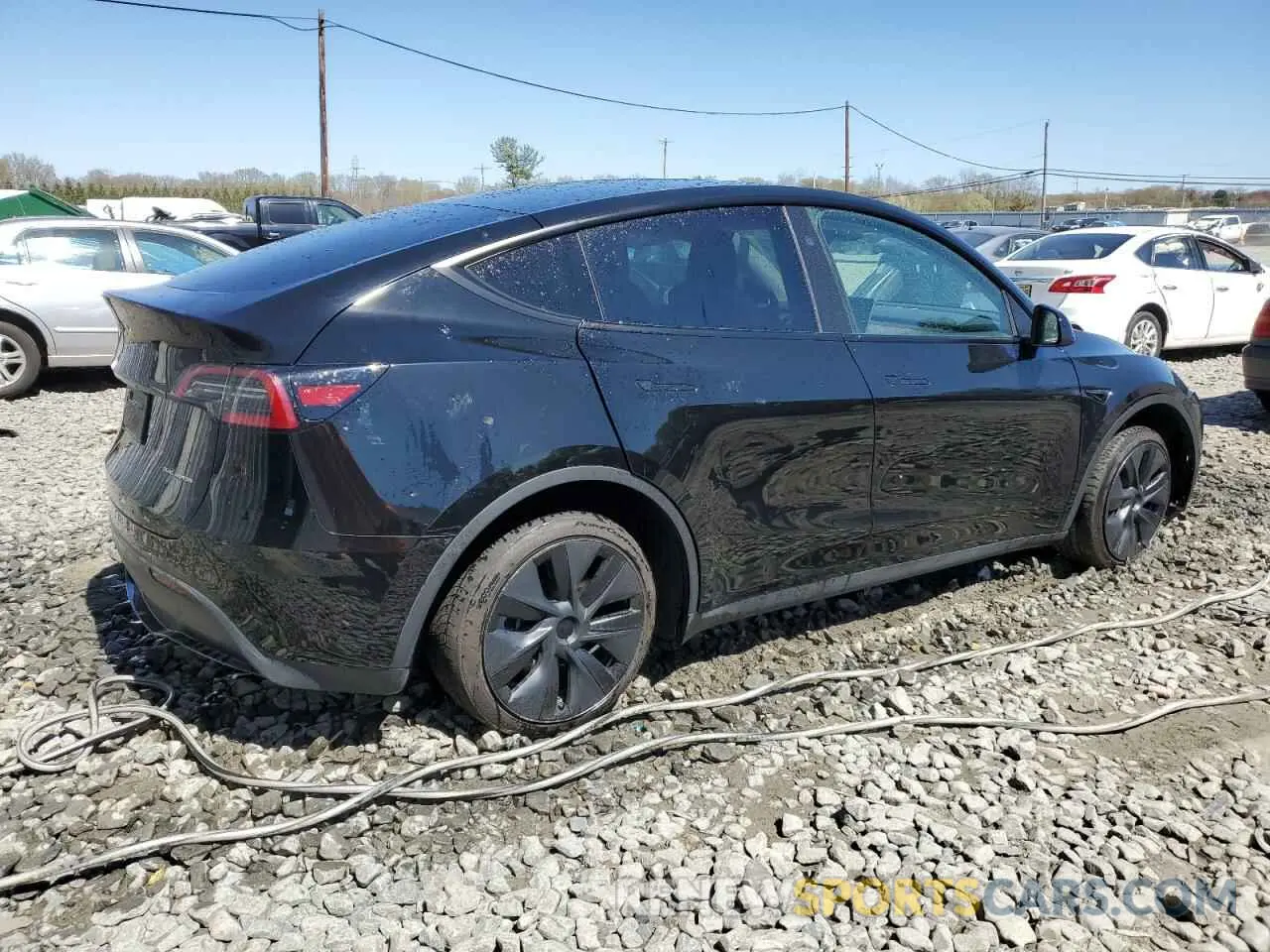 3 Photograph of a damaged car 7SAYGAEE5SF217365 TESLA MODEL Y 2025