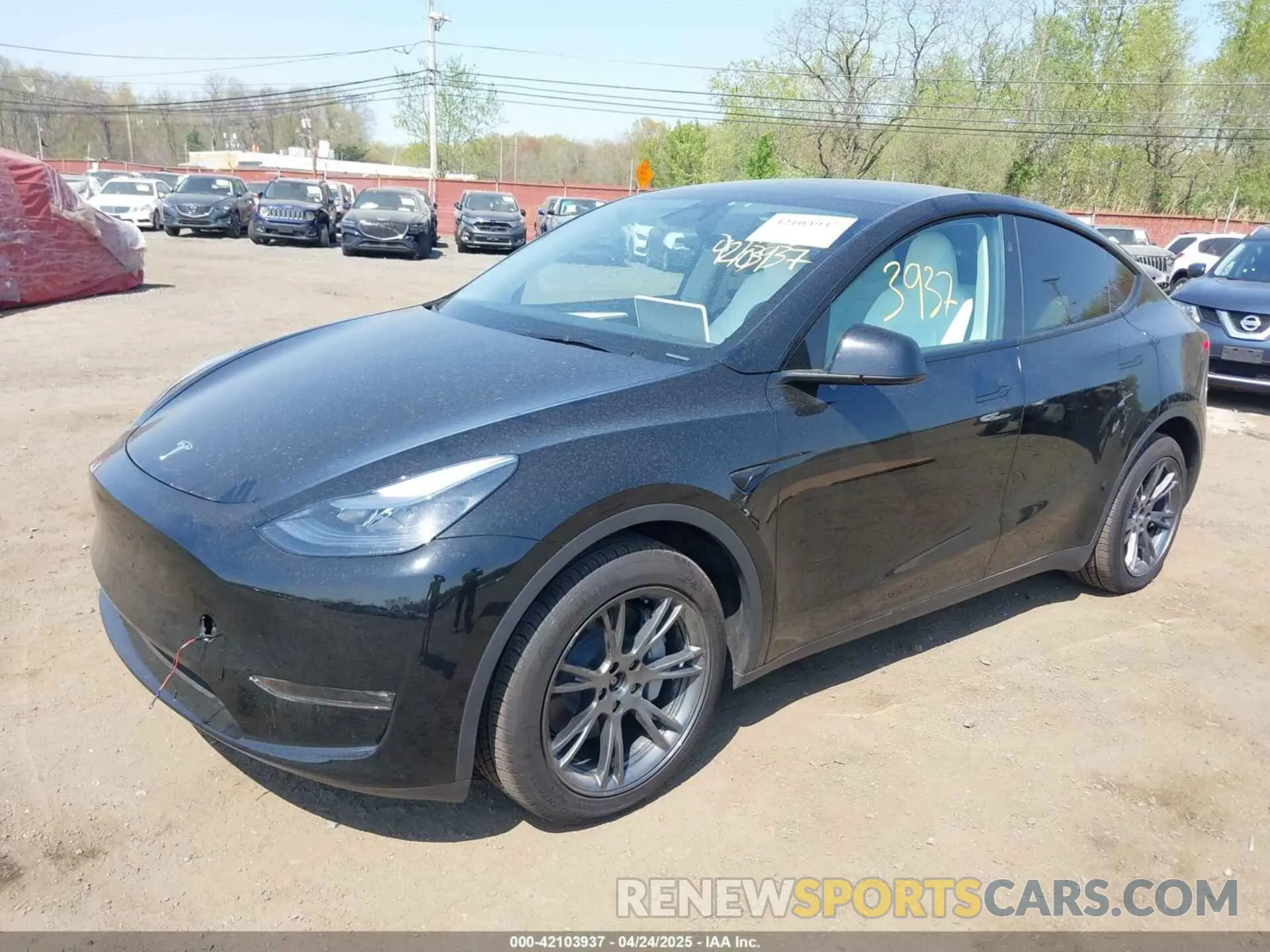 6 Photograph of a damaged car 7SAYGAEE5SF249006 TESLA MODEL Y 2025