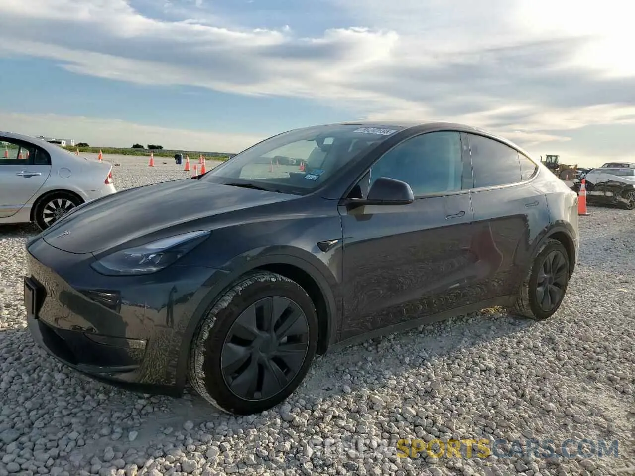 1 Photograph of a damaged car 7SAYGAEE5SF287996 TESLA MODEL Y 2025
