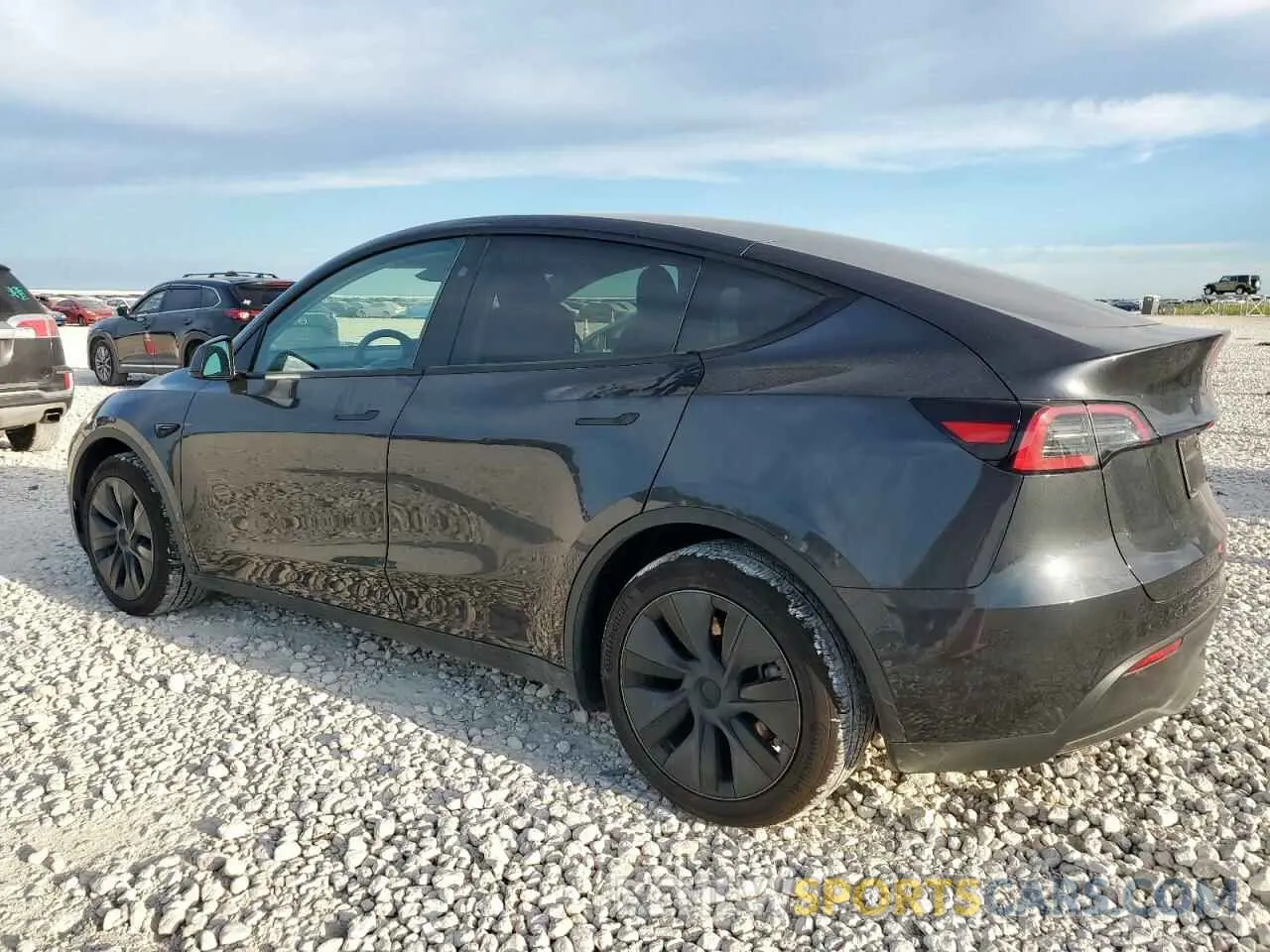 2 Photograph of a damaged car 7SAYGAEE5SF287996 TESLA MODEL Y 2025