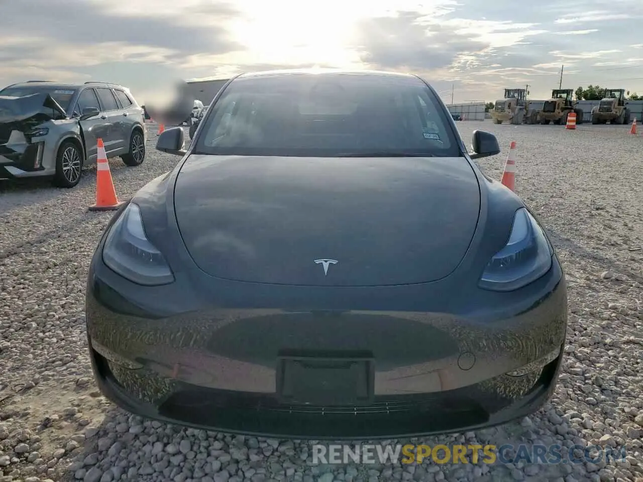 5 Photograph of a damaged car 7SAYGAEE5SF287996 TESLA MODEL Y 2025