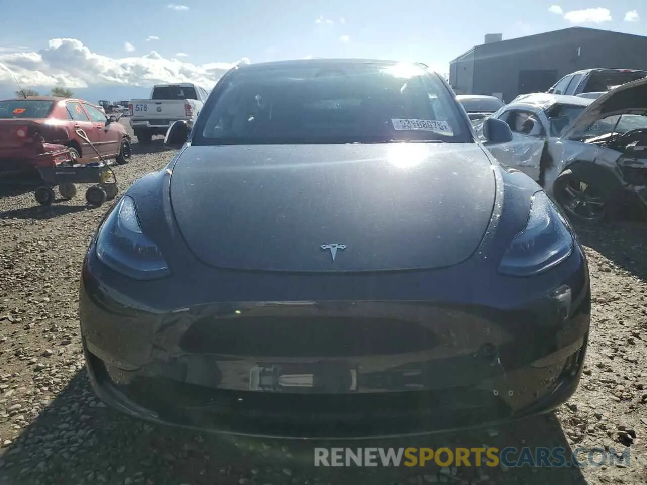 5 Photograph of a damaged car 7SAYGAEE6SF252755 TESLA MODEL Y 2025