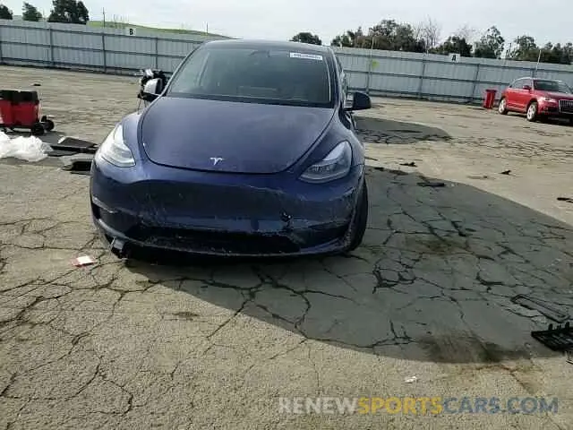 10 Photograph of a damaged car 7SAYGAEE8SF262557 TESLA MODEL Y 2025
