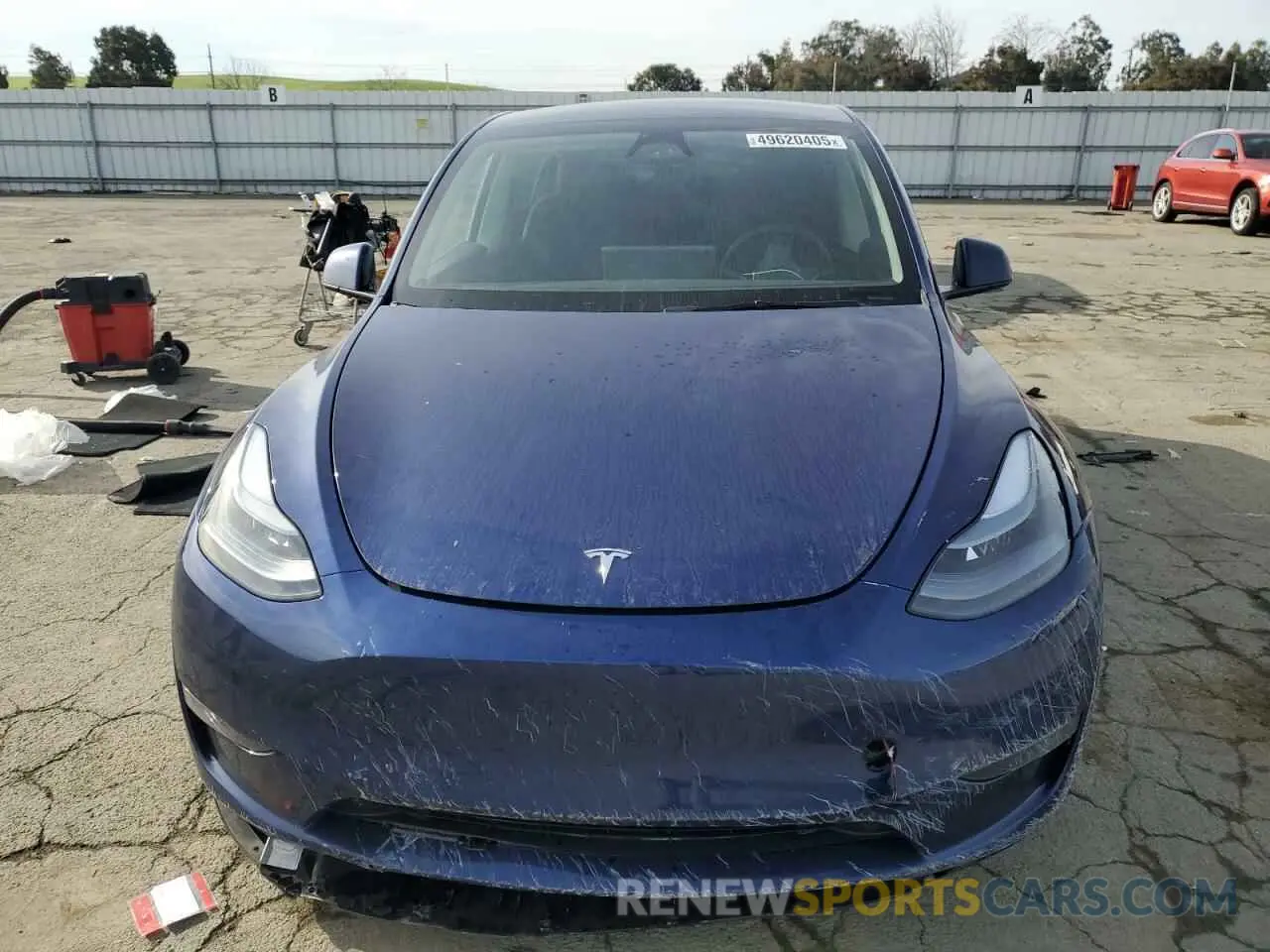 5 Photograph of a damaged car 7SAYGAEE8SF262557 TESLA MODEL Y 2025