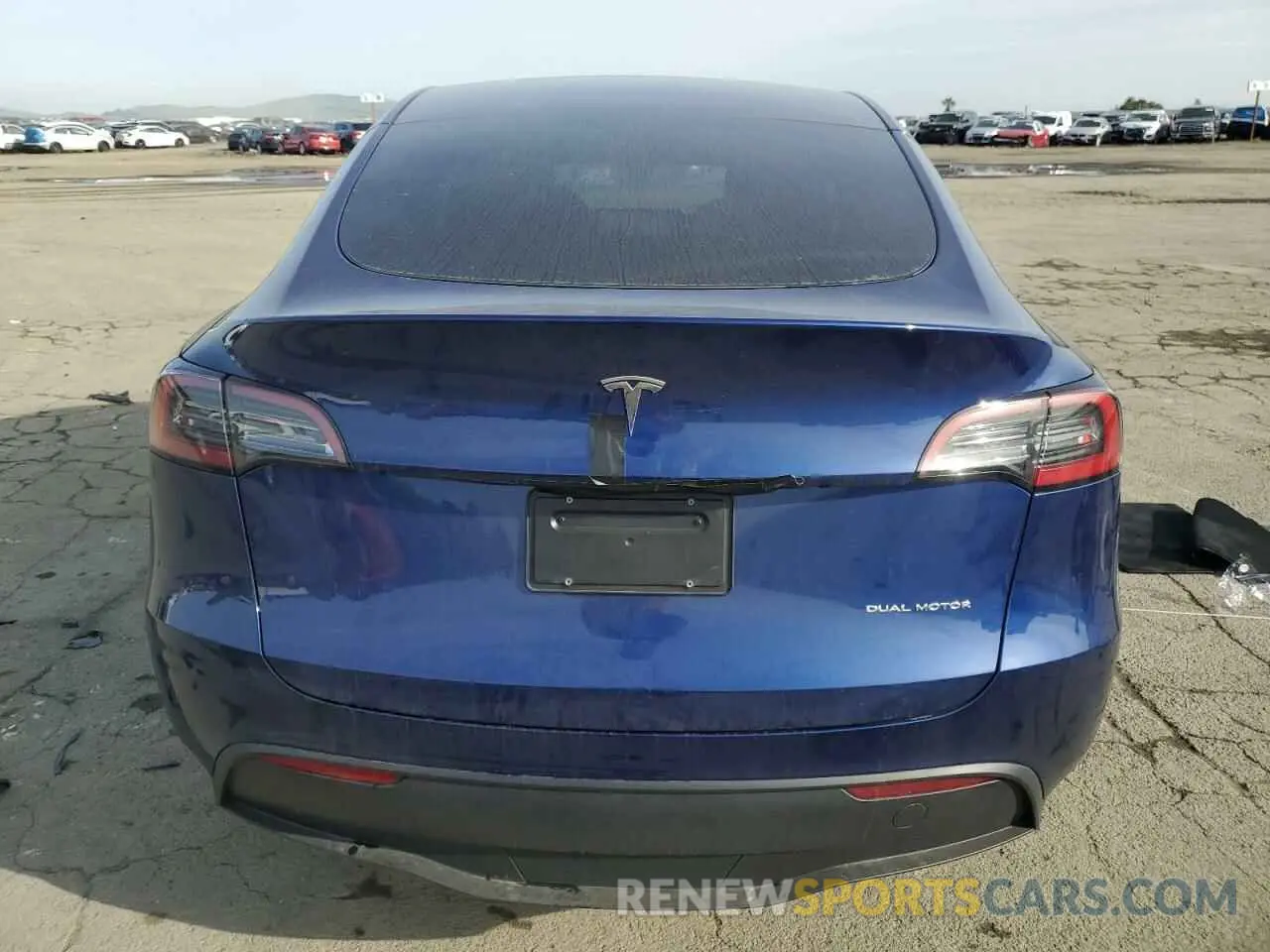 6 Photograph of a damaged car 7SAYGAEE8SF262557 TESLA MODEL Y 2025