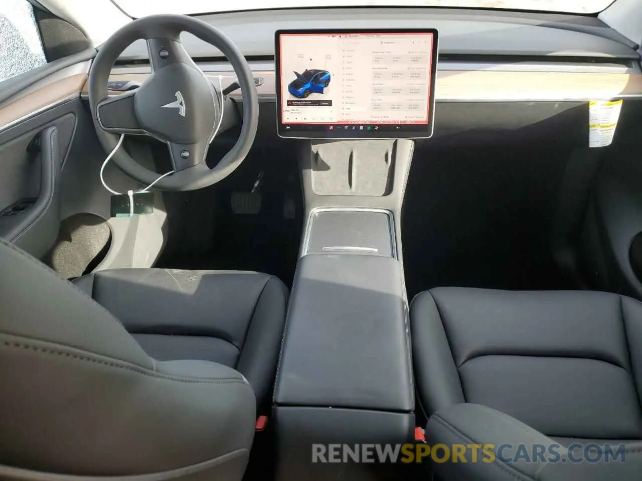 8 Photograph of a damaged car 7SAYGAEE8SF262557 TESLA MODEL Y 2025