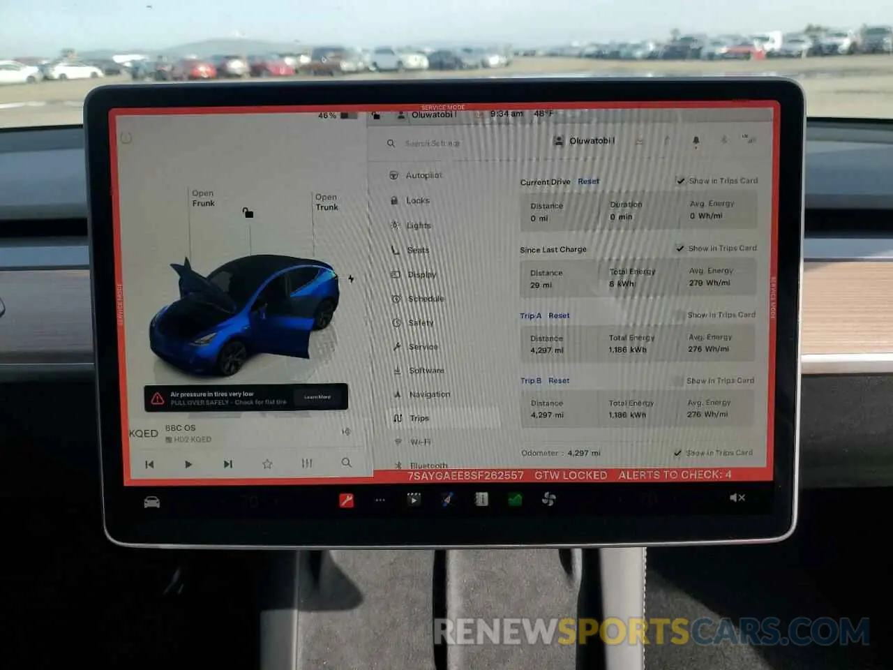 9 Photograph of a damaged car 7SAYGAEE8SF262557 TESLA MODEL Y 2025