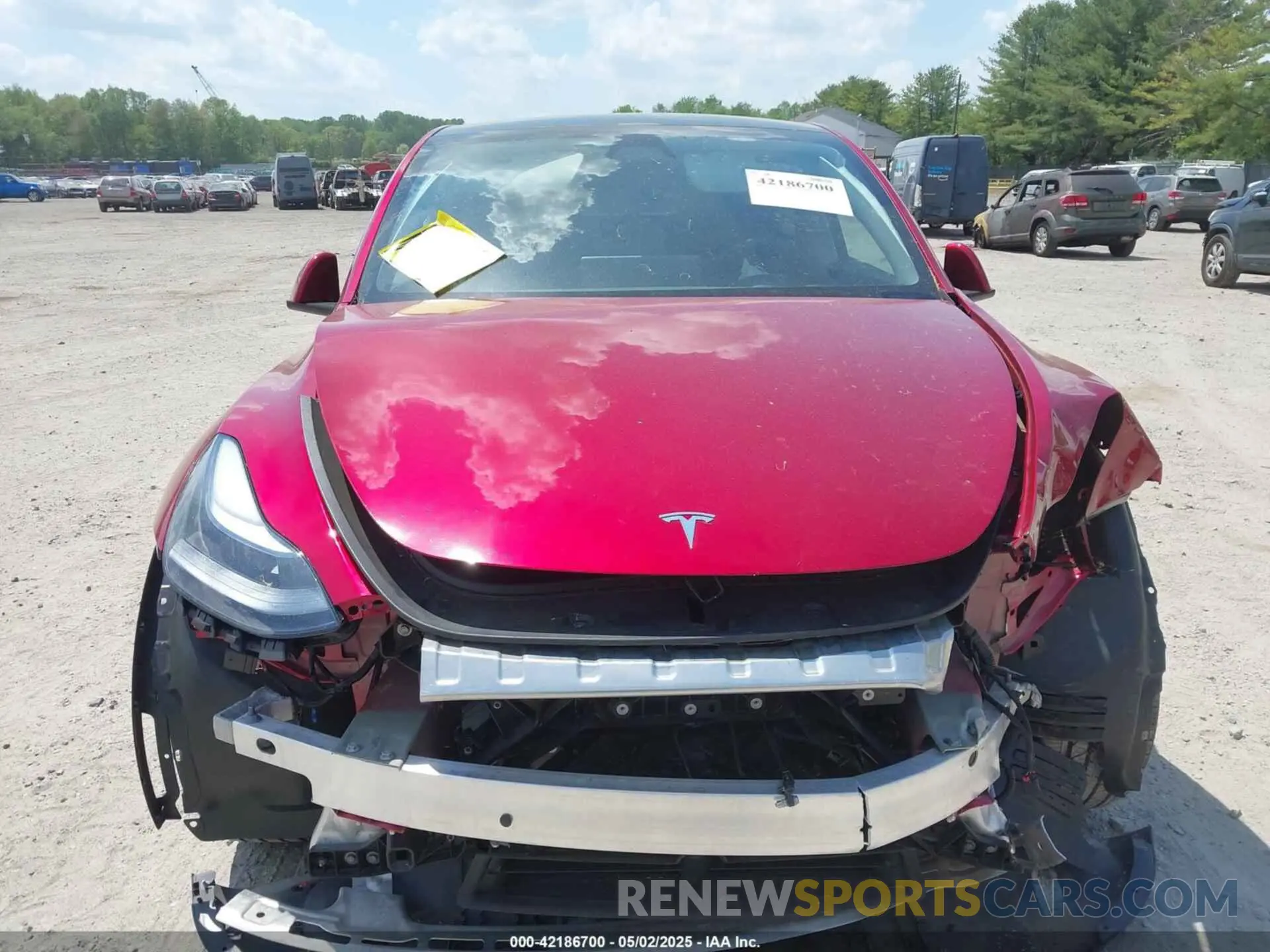 12 Photograph of a damaged car 7SAYGAEE8SF265863 TESLA MODEL Y 2025