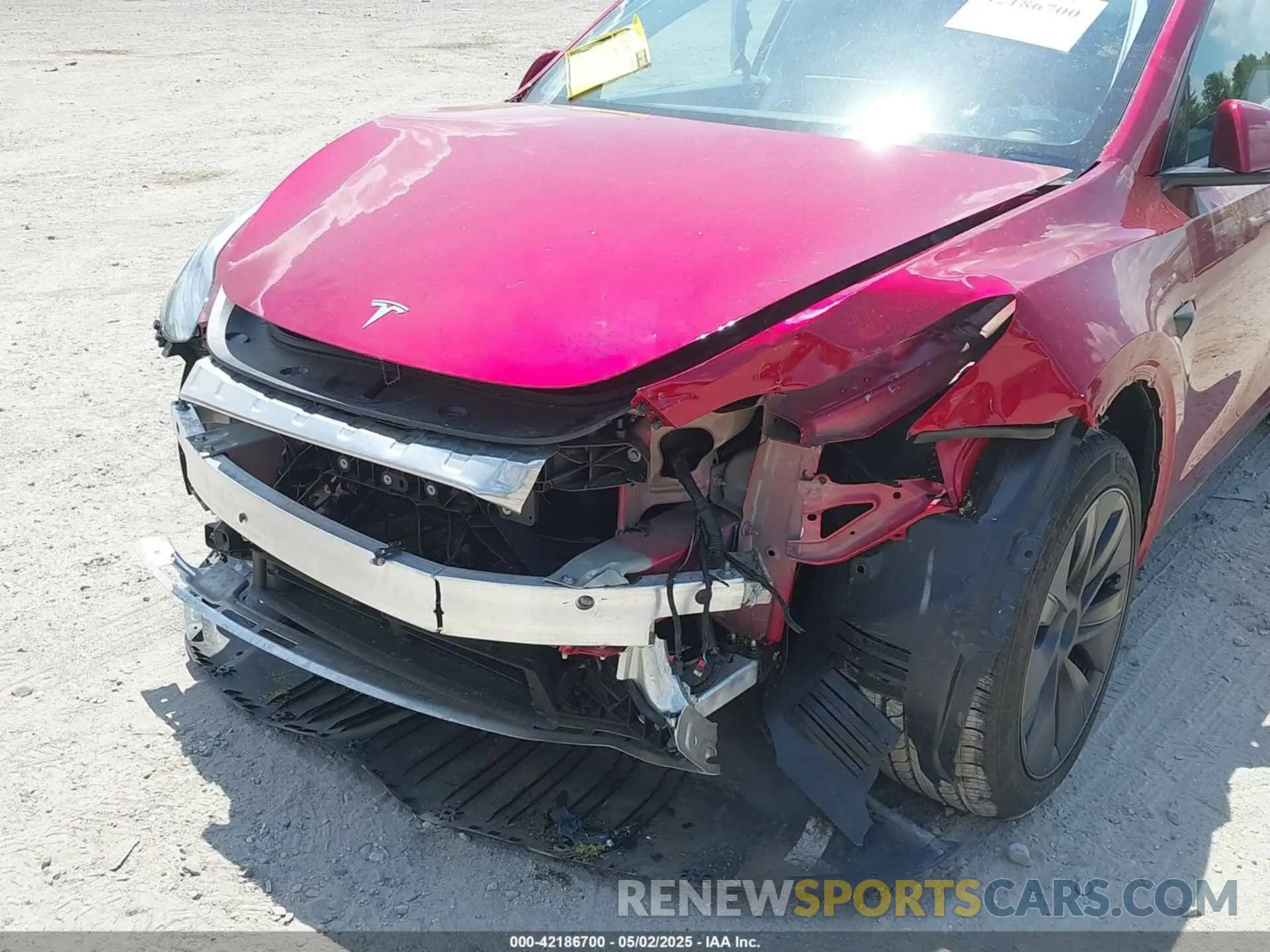 6 Photograph of a damaged car 7SAYGAEE8SF265863 TESLA MODEL Y 2025