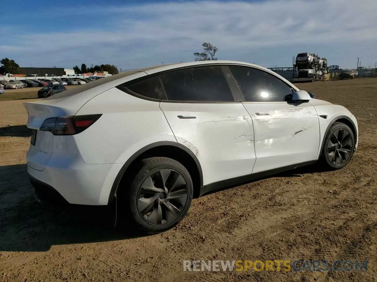 3 Photograph of a damaged car 7SAYGAEEXSF268926 TESLA MODEL Y 2025