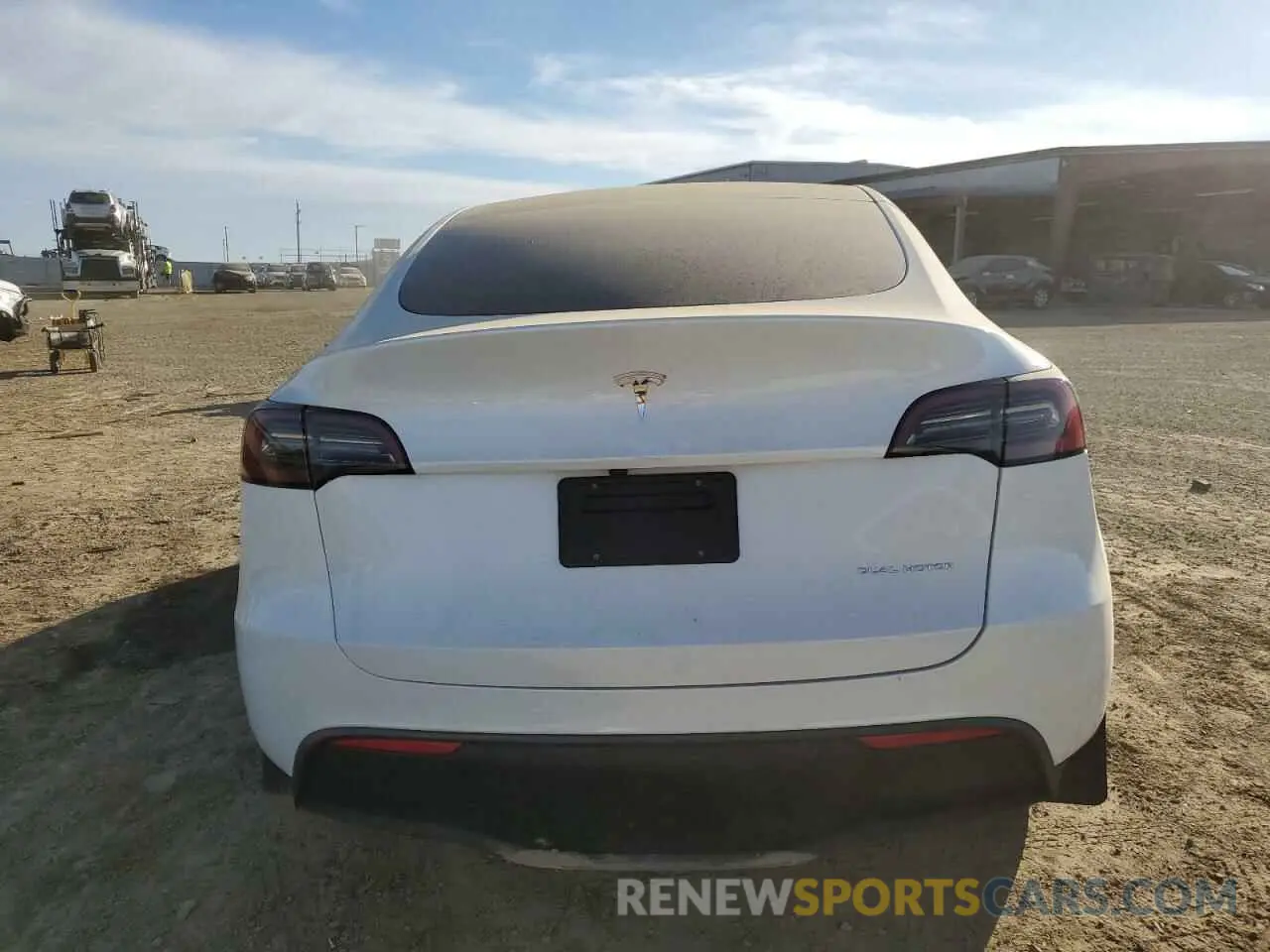 6 Photograph of a damaged car 7SAYGAEEXSF268926 TESLA MODEL Y 2025
