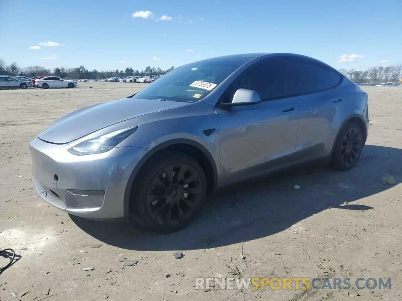 1 Photograph of a damaged car 7SAYGDED0SF247561 TESLA MODEL Y 2025