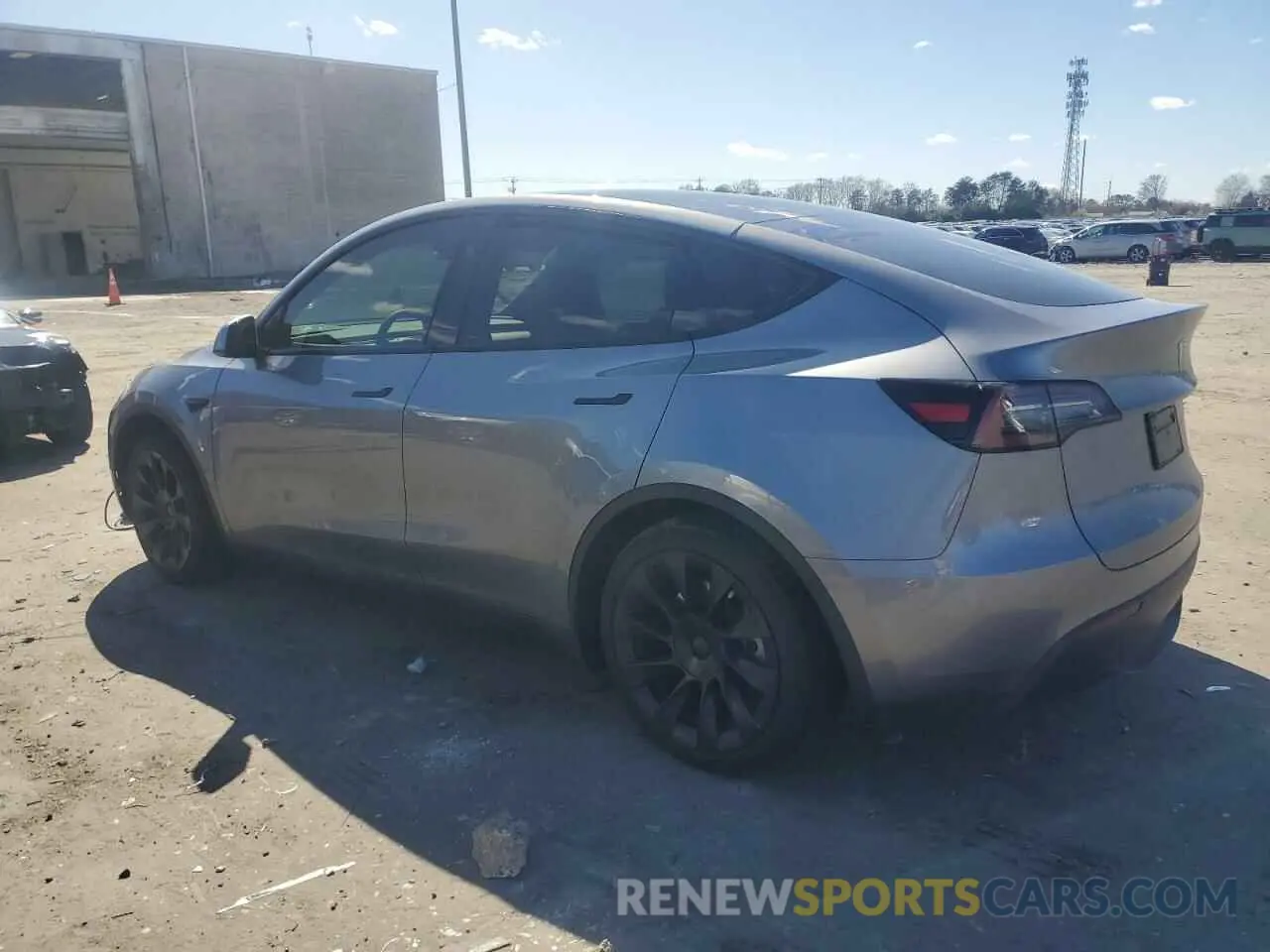 2 Photograph of a damaged car 7SAYGDED0SF247561 TESLA MODEL Y 2025