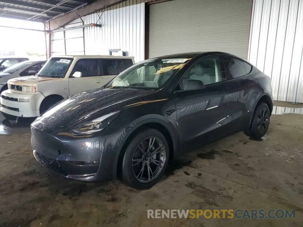 1 Photograph of a damaged car 7SAYGDED0SF262044 TESLA MODEL Y 2025