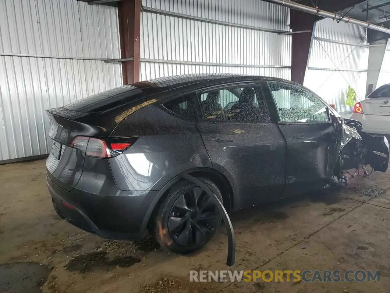 3 Photograph of a damaged car 7SAYGDED0SF262044 TESLA MODEL Y 2025