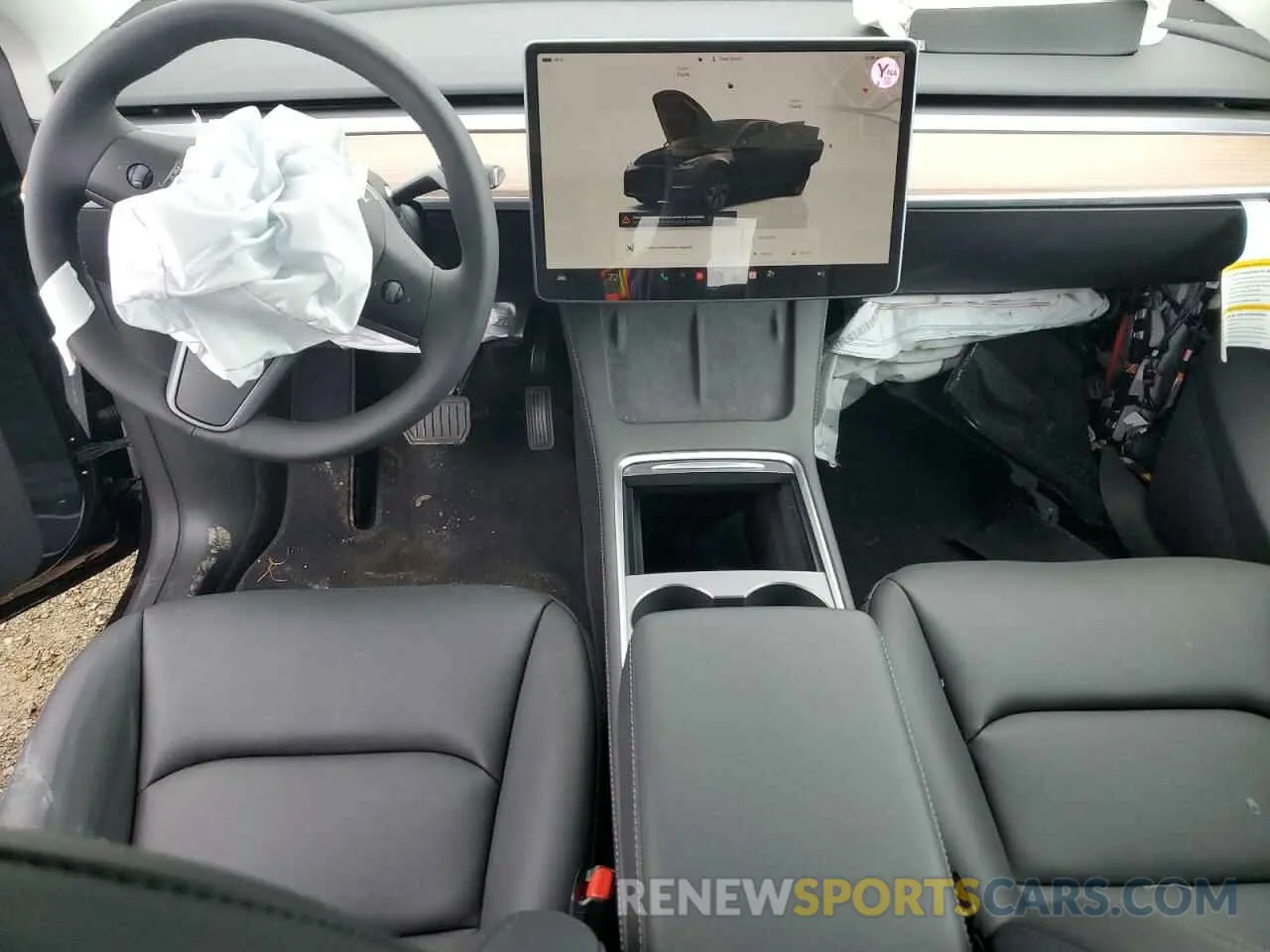 8 Photograph of a damaged car 7SAYGDED0SF262044 TESLA MODEL Y 2025