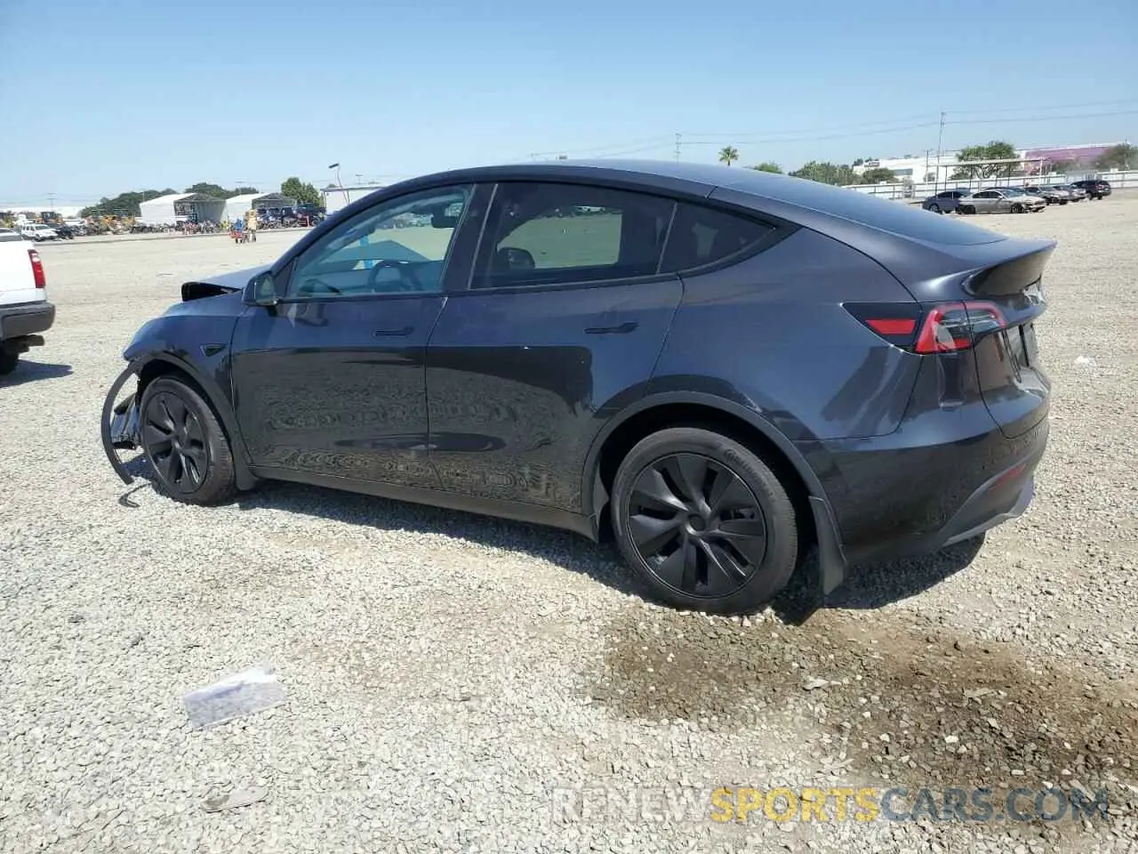 2 Photograph of a damaged car 7SAYGDED0SF317270 TESLA MODEL Y 2025
