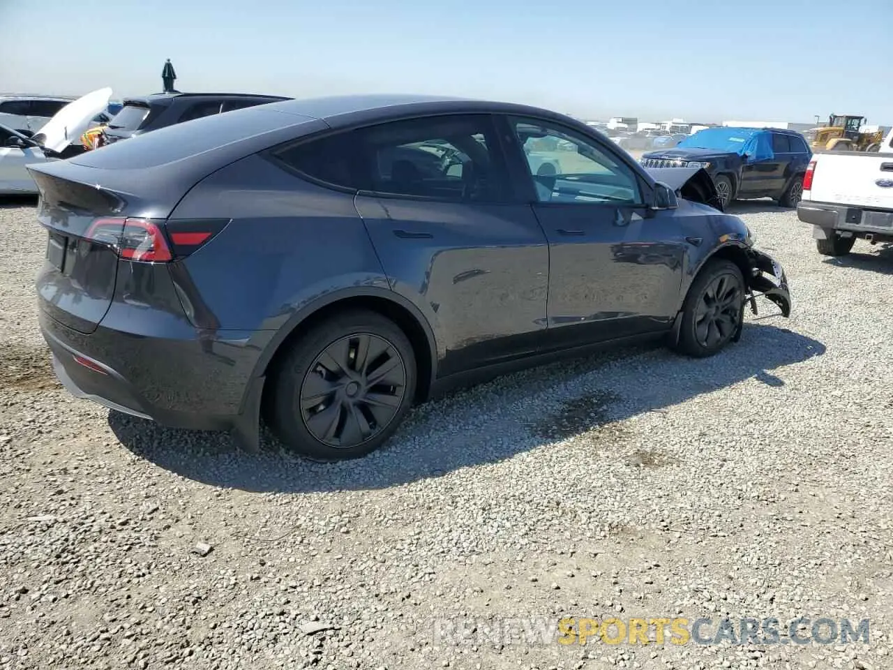 3 Photograph of a damaged car 7SAYGDED0SF317270 TESLA MODEL Y 2025