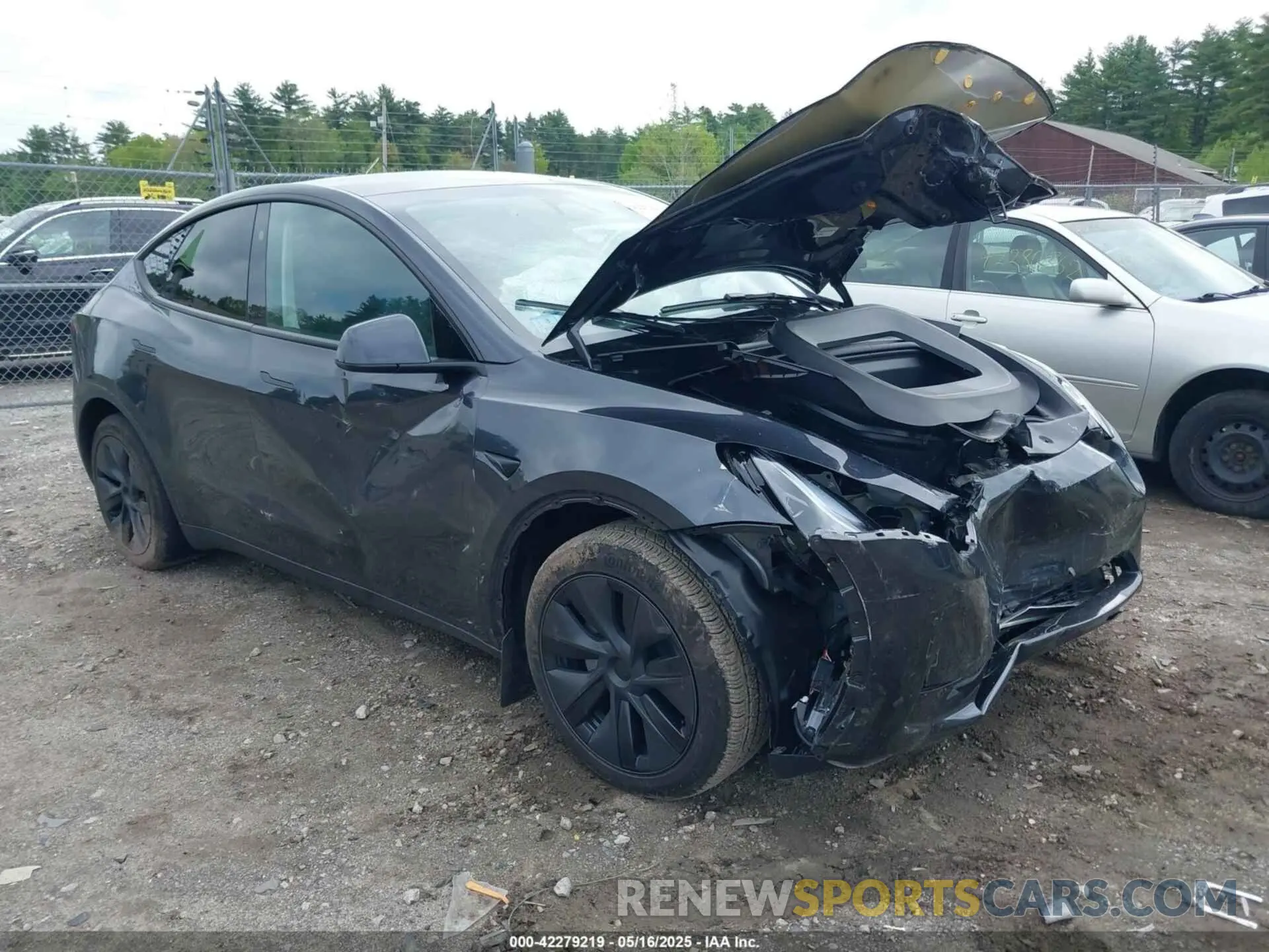 1 Photograph of a damaged car 7SAYGDED0SF320508 TESLA MODEL Y 2025