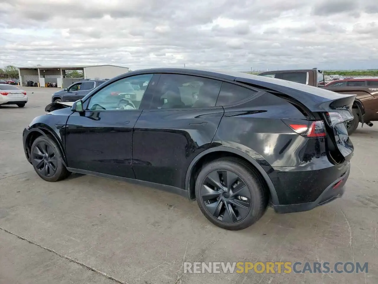 2 Photograph of a damaged car 7SAYGDED1SA358679 TESLA MODEL Y 2025
