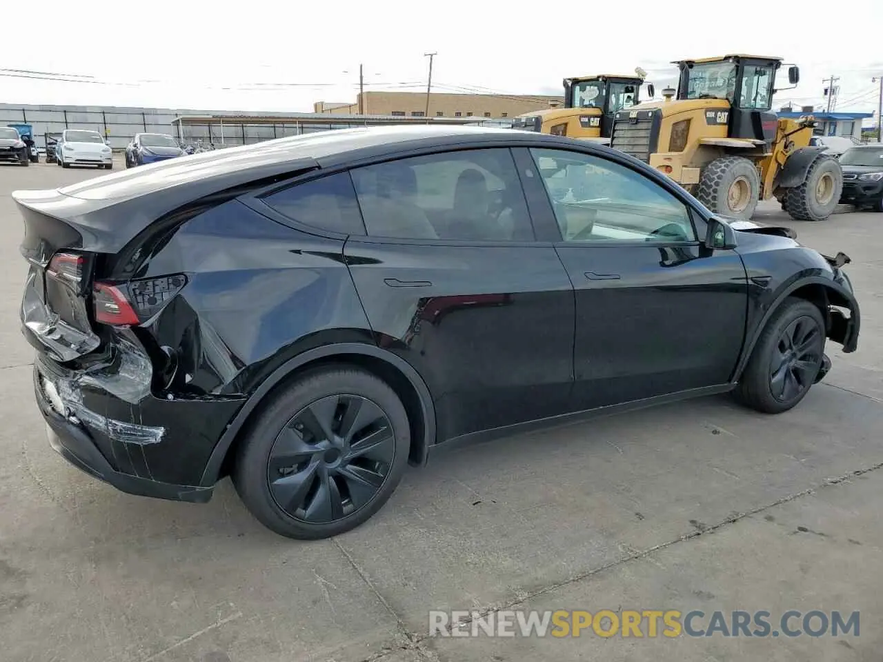 3 Photograph of a damaged car 7SAYGDED1SA358679 TESLA MODEL Y 2025