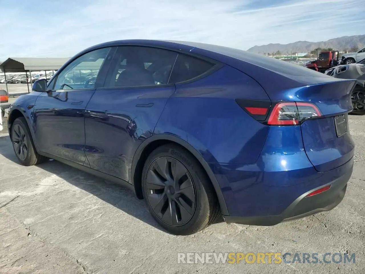 2 Photograph of a damaged car 7SAYGDED1SF235306 TESLA MODEL Y 2025