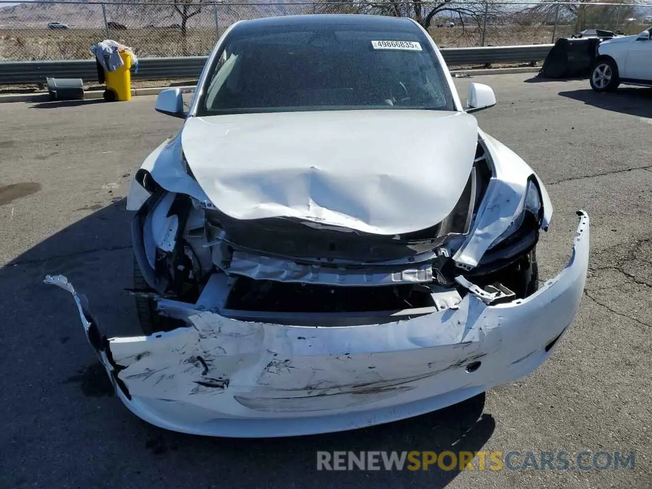 5 Photograph of a damaged car 7SAYGDED2SA373756 TESLA MODEL Y 2025