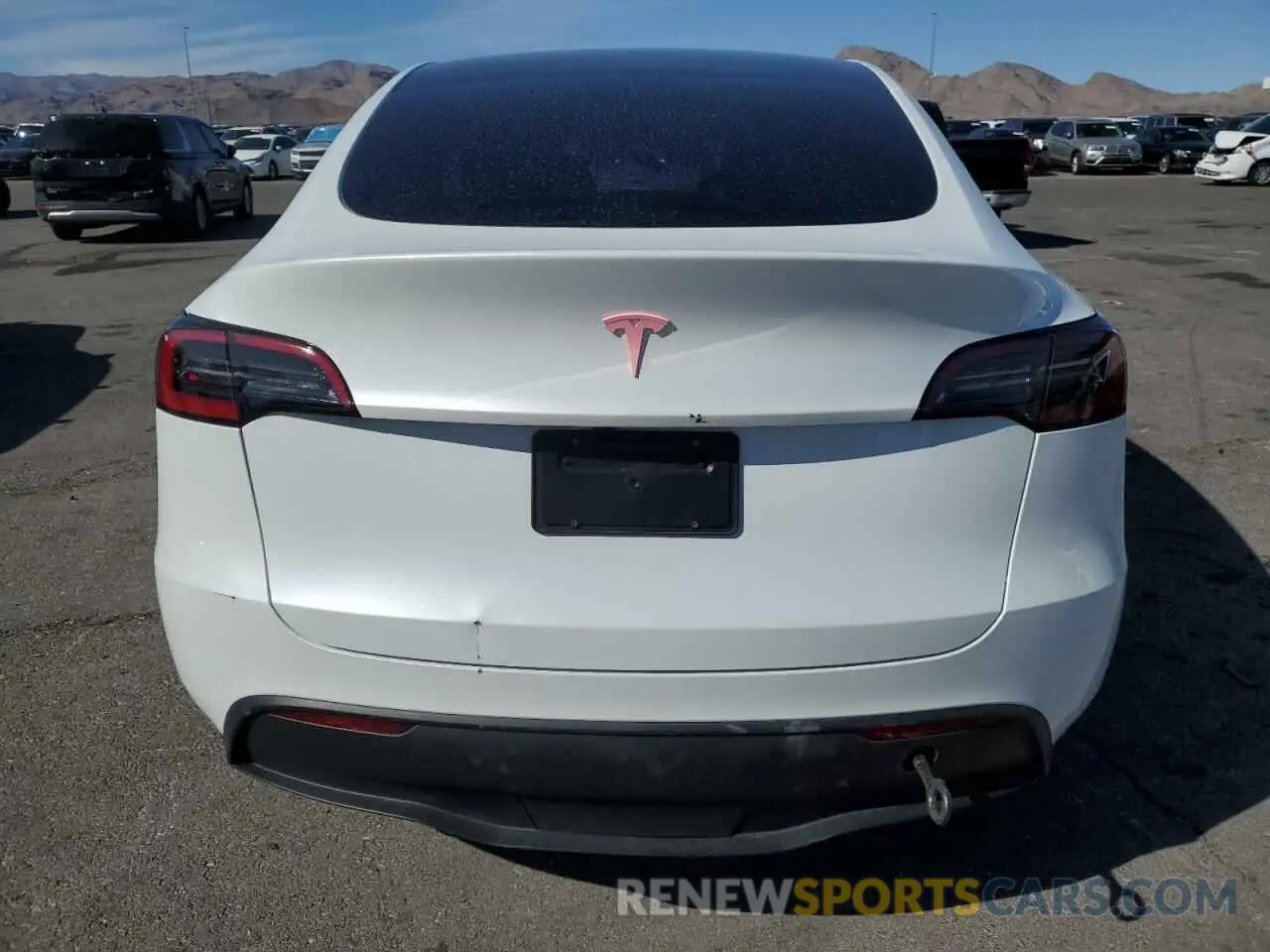 6 Photograph of a damaged car 7SAYGDED2SA373756 TESLA MODEL Y 2025